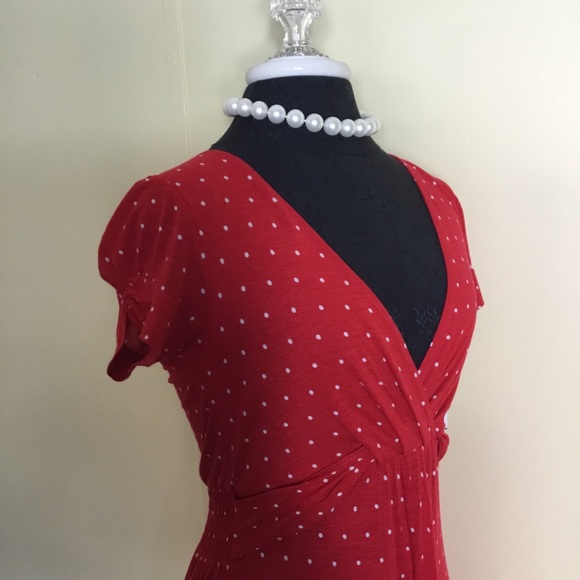 Nordstrom Frenchi  Polka Dot Sheath Dress Size Sm - Picture 6 of 7